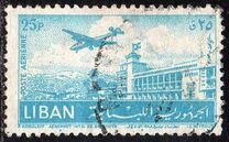 [Airmail - Airport of Beirut, Byblos, type XDN4]