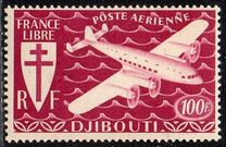 [Airmail - Plane and Cross of Loraine, type BC6]