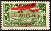 [Airmail - Syrian Postage Stamps Overprinted, 類型 G]