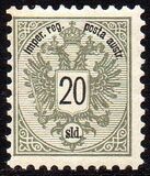 [Coat of Arms - Inscription: "Imper. reg. - posta austr.", type C7]