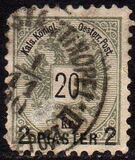 [Austrian Postage Stamps Surcharged, tip E3]