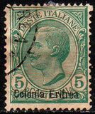 [King Victor Emmanuel III of Italy - Italian Postage Stamps Overprinted "Colonia Eritrea", प्रकार H]