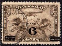[Airmail - No. 121 Surcharged, Tipi BW]