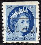 [Queen Elizabeth II - Normal Paper, See 1962 for Fluorescent Stripes, Tip GT4]