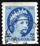 [Queen Elizabeth II - Normal Paper, See 1962 for Fluorescent Stripes, Tip GT4]