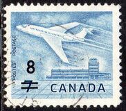 [Airliner & Ottawa Airport - Stamp of 1964 Surcharged, type JJ2]