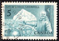 [The 100th Birth Anniversary of Sir Wilfred Grenfell (Missionary), type KH]