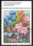 [Mostra internazionale dei fiori, Montreal - Carta: Due bande fluorescenti - Stampatore: Ashton-Potter (Canada) Ltd , Scrivi ZB]