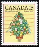 [Christmas - The 200th Anniversary of the First Illuminated Christmas Tree in Canada, jenis AAV]