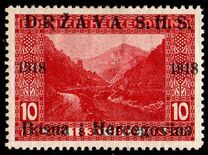 [Postage Stamps from Bosnia-Herzegovina Overprinted, type A1]