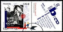 [The 100th Anniversary of the Birth of Boris Vian, 1920-1959, Вид JJS]