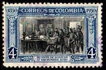 [The 100th Anniversary of the Death of Simon Bolivar, Scrivi IB]