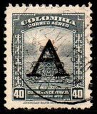 [Airmail - Previous Issues Overprinted A = "Avianca", type QL]