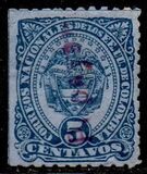 [Coat of Arms - Inscription "CORREOS NACIONALES DE LOS EE. UU. DE COLOMBIA", Scrivi AX]