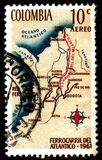 [Airmail - Completion of Colombia Atlantic Railway, τύπος ACW1]