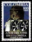 [Airmail - The 100th Anniversary of Colombian Cinema and the 53rd International Union of Film Archives Congress, Cartagena de Indias, type BOX]