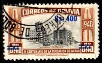 [Currency Revaluation - Founding of La Paz stamps of 1951 Surcharged, ประเภท FP2]