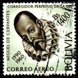 [Homenaje al escritor Miguel de Cervantes Saavedra, 1.547 - 1.616, tipo KO]