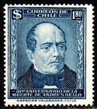 [The 80th Anniversary of the Death of Andres Bello, 1781-1865, тип FB]