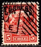 [Crest with Correos Imprint on Top, type O2]