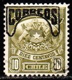 [Crest with Correos Imprint on Top, type O3]