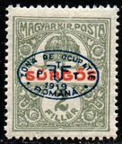 [Hungarian Express Stamp Overprinted, type C]