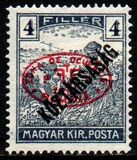 [Overprinted " Köztársaság", type O2]