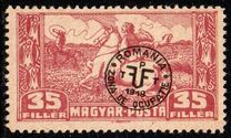 [Overprinted "ROMANIA ZONA DE OCUPATIE 1919" - Dull Paper, 类型 Z2]
