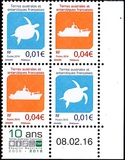 [Logos of French South and Antarctic Territory - Year 2016 on Stamps, type ADE3]