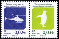 [Logos of French South and Antarctic Territory - Year 2016 on Stamps, type ADE3]