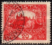 [Definitives - No Plant Above "ČESKO-SLOVENSKÁ", Tüüp I34]