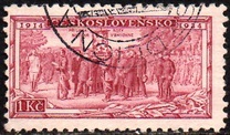 [The 20th Anniversary of Czechoslovakian Legions, type YCD]