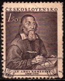 [The 360th Anniversary of the Birth of Komensky (Educationist), type FH]