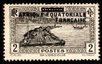 [Postage Stamps from Gabon Overprinted, type A1]