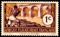 [Issue of 1937 Overprinted "AFRIQUE FRANCAISE LIBRE", type AA]