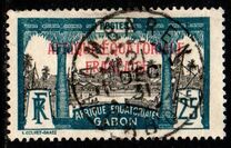 [Issues of 1911-22 in New Colors - Inscription "AFRIQUE EQUATORIALE FRANCAISE" - Libreville, τύπος P9]