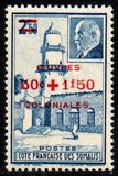 [Marshal Pétain Stamps of 1941 Surcharged, type BO]