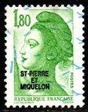 [Issues of 1982 of France Overprinted "ST-PIERRE ET MIQUELON", Scrivi HQ7]