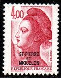 [Issues of 1982 of France Overprinted "ST-PIERRE ET MIQUELON", Scrivi HQ12]