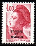 [Issues of 1982 of France Overprinted "ST-PIERRE ET MIQUELON", Scrivi HQ12]