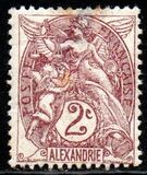 [Inscription: "ALEXANDRIE", type B1]