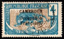 [Middle Congo Postage Stamps Overprinted "CAMEROUN Occupation Francaise", type D2]