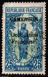 [Middle Congo Postage Stamps Overprinted "CAMEROUN Occupation Francaise", type D7]
