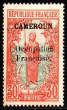 [Middle Congo Postage Stamps Overprinted "CAMEROUN Occupation Francaise", type D8]