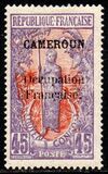 [Middle Congo Postage Stamps Overprinted "CAMEROUN Occupation Francaise", type D11]