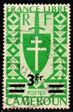 [Free France Issue Surcharged, loại AH19]