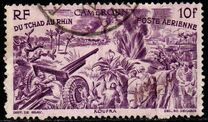 [Airmail - From Chad to the Rhine - Inscribed "DU TCHAD AU RHIN", Tipe IAZ]