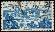 [Airmail - From Chad to the Rhine - Inscribed "DU TCHAD AU RHIN", Tipe IBB]