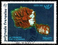 ["SPOT" Satellite Pictures of French Polynesia, type VN]