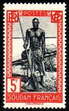 [Life in Sudan - Sudanese Boatman, 類型 H11]